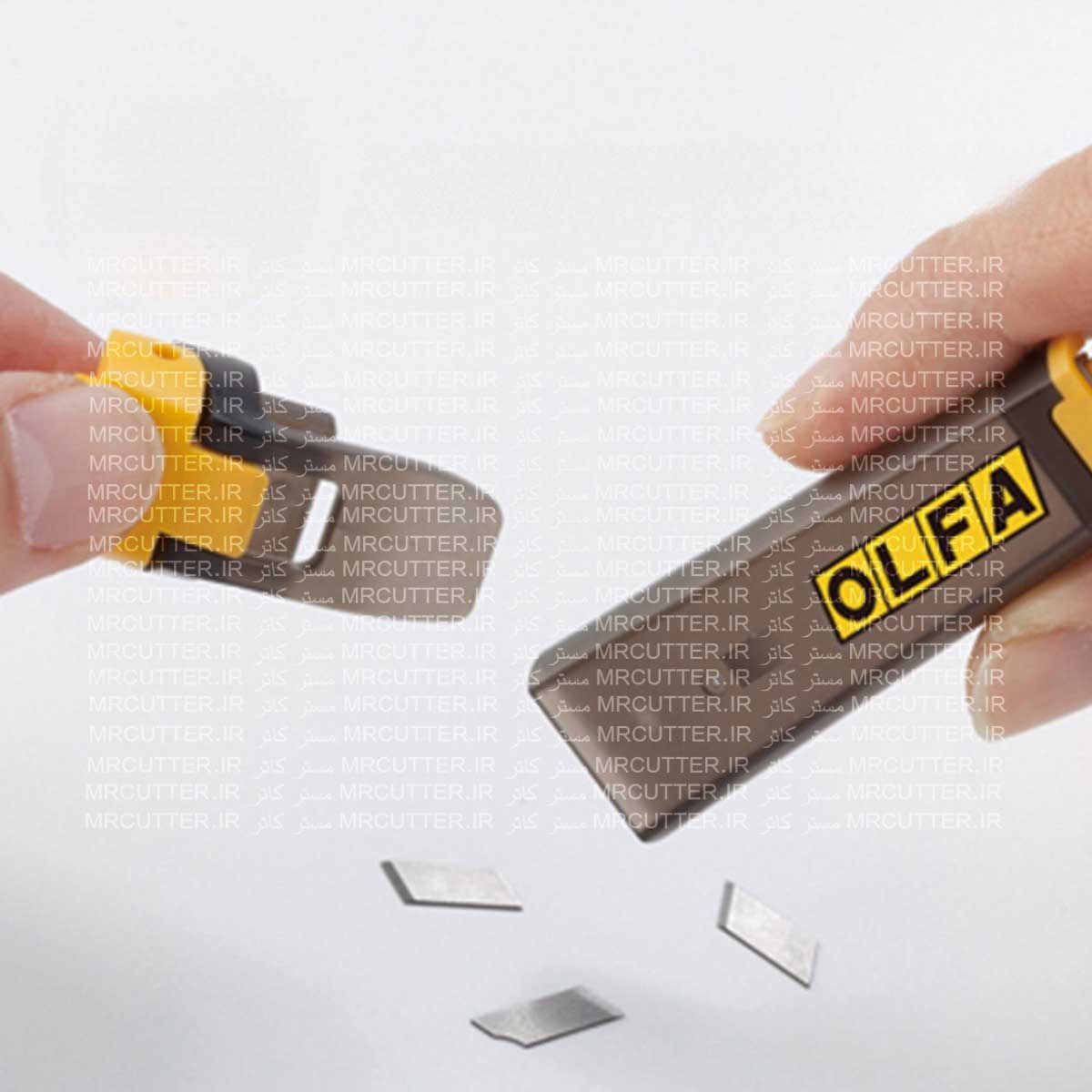 کاتر کوچک الفا ژاپن قفل کن اتوماتیک دار کد 1-DA