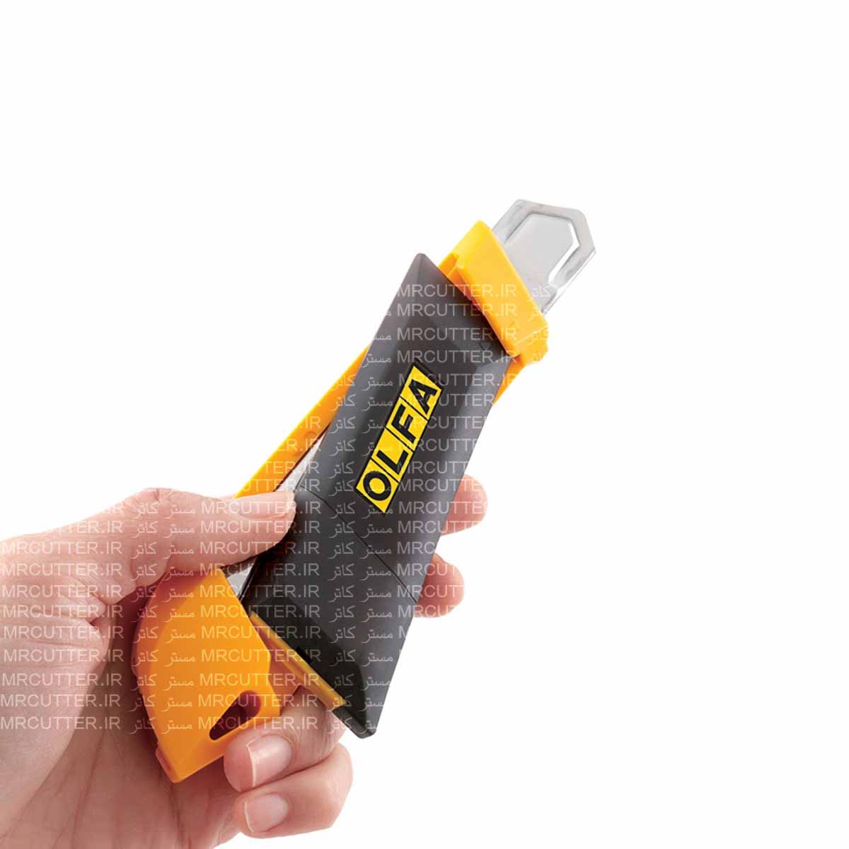کاتر بزرگ الفا ژاپن با قفل کن اتوماتیک OLFA کد DL-1