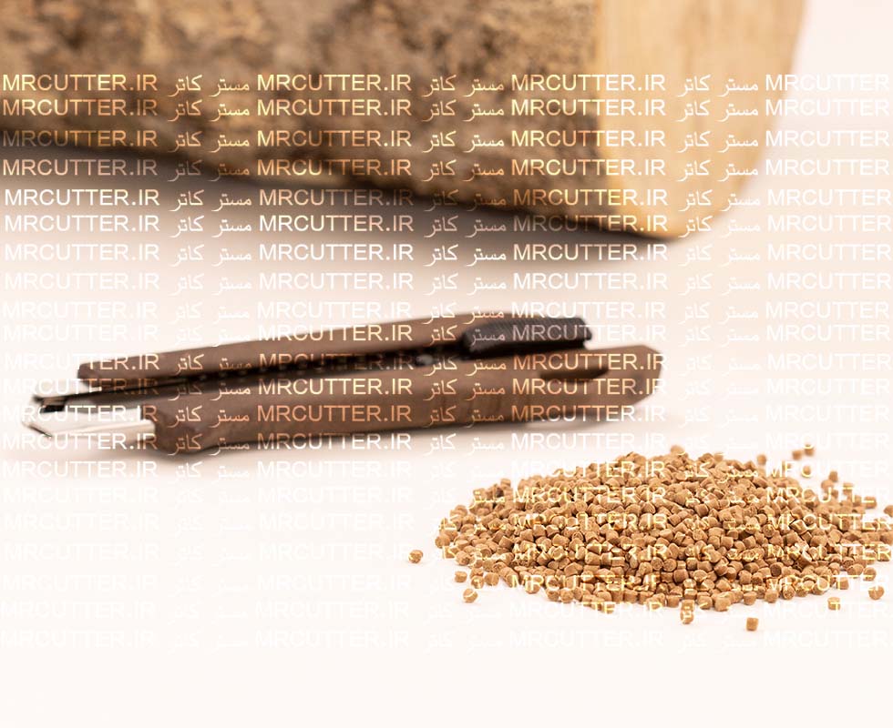 کاتر بزرگ چوبی الفا ژاپنی قفل اتوماتیک OLFA