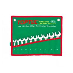ست آچار یکسر رینگی 10 عددی کوتاه تاپ تول TOPTUL مدل GAAA1002