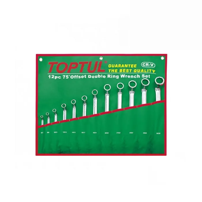 آچار های دو سر رینگ تاپ تول (12 عددی) TOPTUL مدل GAAA1204