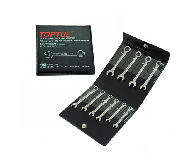 ست یکسره کوتاه 10 عددی اینچی تاپ تول | TOPTUL