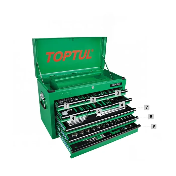 جعبه ابزار رومیزی تاپ تول (9 کشو) | TOPTUL مدل TBAA0901