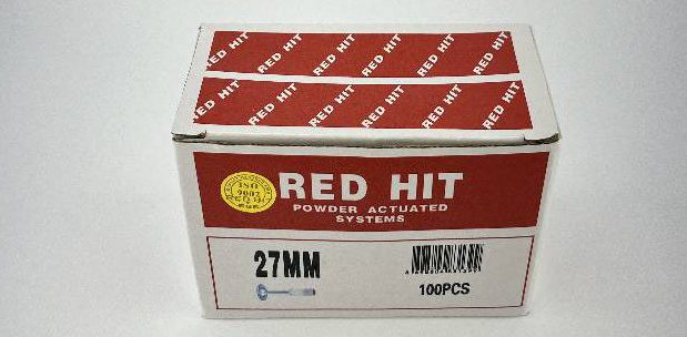 میخ و چاشنی سرخود (سرهمی) رد هیت (RED HIT)