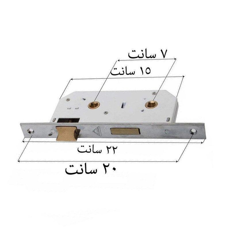 قفل سرویس دلتا کد 031 (6.5 سانتی متری)