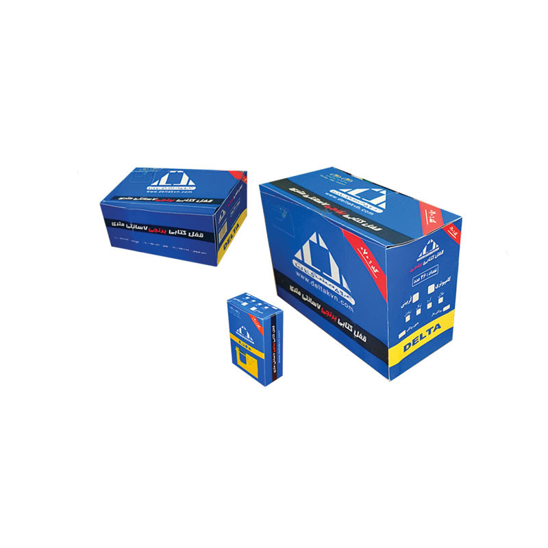 قفل کتابی برنجی 70 دلتا کد 10070A