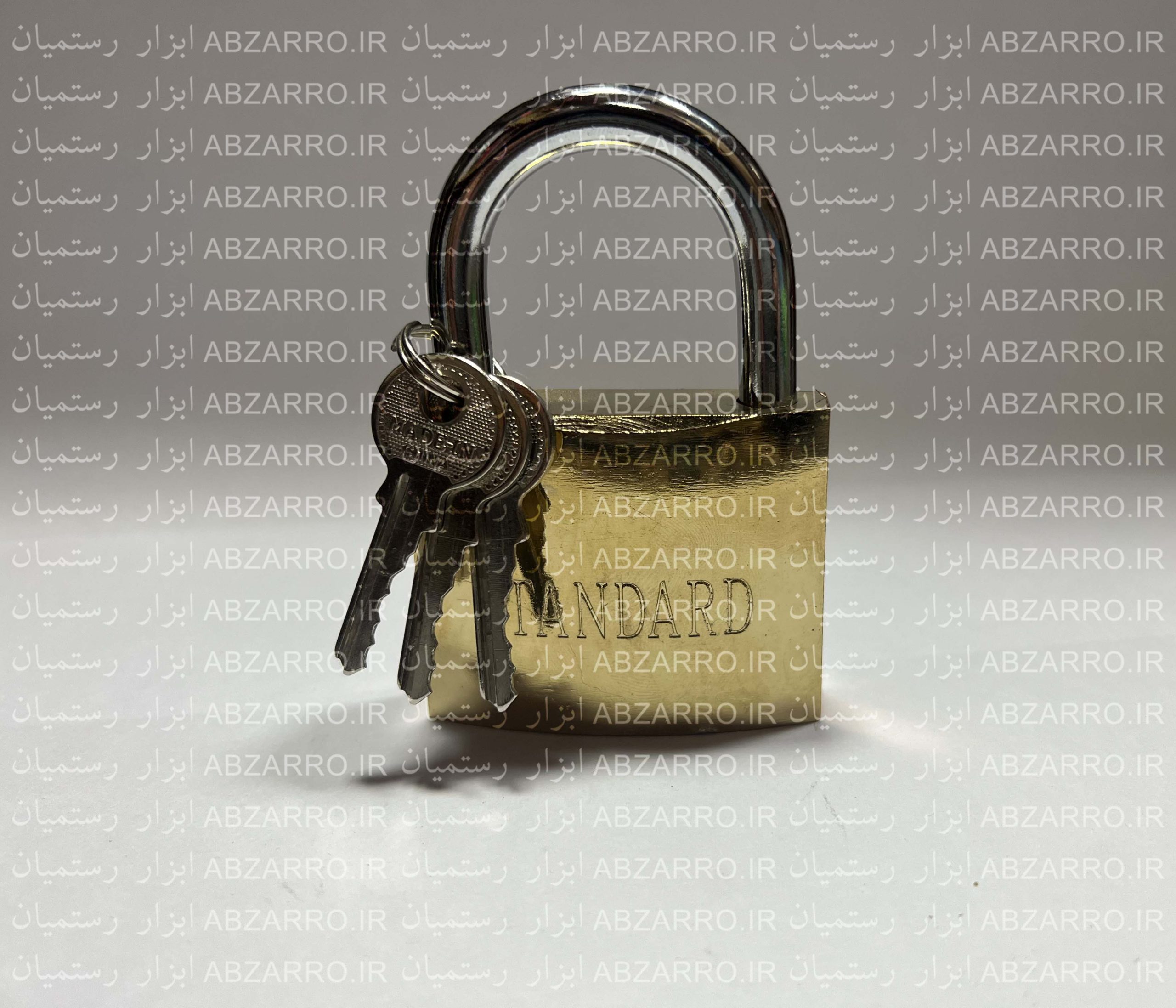 قفل آویز طرح برنج سایز 63