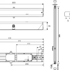 آرام بند برقی سارو مدل EDO ای دی او